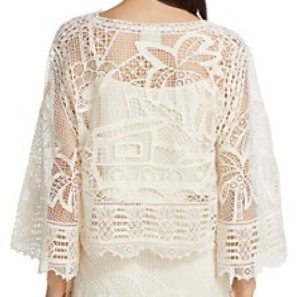 FARM Rio Guipure Lace Blouse - Picture 3 of 11